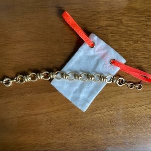 India Hicks Curve Chain Bracelet - Gold Color NWT
